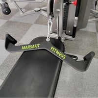 MARSAFIT kábeles edzőgép tartozékszett - T-bar, V-bar, lat pulldown rúd 6