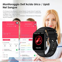 Marsyu ET570 Okosóra 1.96" Kijelzővel - EKG, Vérnyomás, Testhőmérséklet Mérés, Bluetooth Hívás, 100+ Sportmód, SOS Vészhívás, Testzsír Analí 3