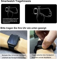 Marsyu ET570 Okosóra EKG Funkcióval - Vérnyomás, Testhőmérséklet, Pulzusmérő, Bluetooth Hívás, 1.96" HD Kijelző, IP68 Vízálló, 100+ Sportmód 7