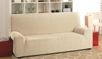 Elastický poťah na pohovku Martina Home Emilia pre 2-miestne pohovky, béžový, na pohovky so šírkou 120-170 cm 2