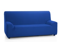 Elastický poťah na pohovku Martina Home Tunis pre 2 osoby v elektrickej modrej farbe z pružnej tkaniny 1