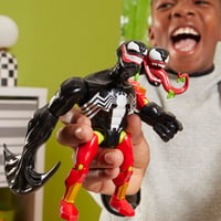 Marvel Spider-Man MixMashers Venom, prispôsobiteľná akčná figúrka Mix and Match Deluxe s doplnkami, čierna 3