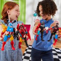 Marvel Spider-Man MixMashers Venom, prispôsobiteľná akčná figúrka Mix and Match Deluxe s doplnkami, čierna 9