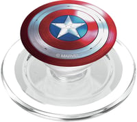 Suport de telefon PopSockets PopGrip MagSafe cu scutul Căpitanului America din Marvel The Falcon and the Winter Soldier 1