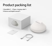 MARZIUS 7 Lánggal Aroma Diffúzor Légnedvesítő Éjszakai Fény Fekete 6