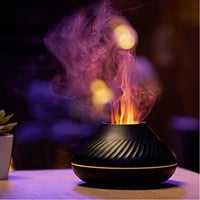 MARZIUS 7 Lánggal Aroma Diffúzor Légnedvesítő Éjszakai Fény Fekete 1
