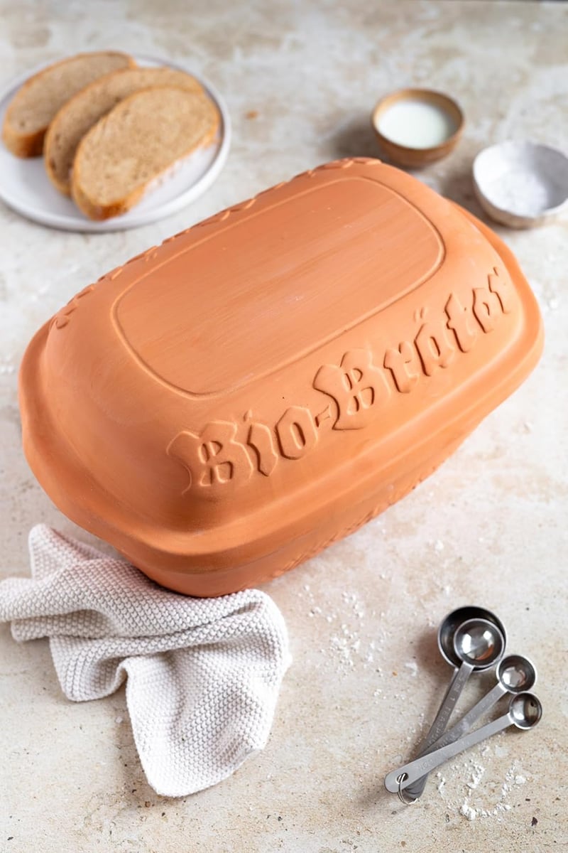 MÄSER 934115 Organic kerámia fazék fedővel 4,5 literes sütőedény