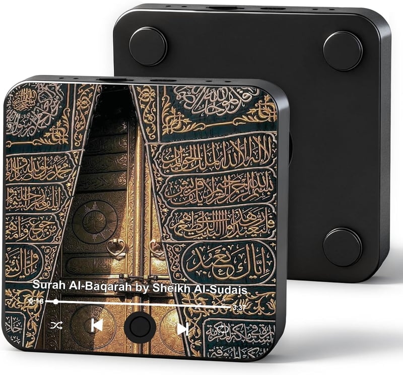 Mason Life Kaaba Ajtó Hűtőmágnes Surah Hanglejátszóval USB-C Töltéssel