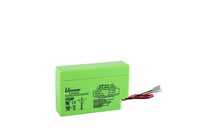 Acumulator AGM Master U-Power 12V 0,8Ah, baterie cu plumb VRLA, ermetică și fără întreținere, cu conector AMP cu 2 pini de 3,96 mm, pentru sisteme de alarmă și sisteme de rezervă. 1
