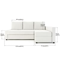Masters of Covers Snug Fit Friheten kanapéhuzat IKEA Friheten kanapéhoz sarokrésszel, kanapéágy huzat, szekcionált huzat csere, sötétszürke 4