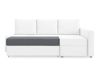 Masters of Covers Snug Fit Friheten kanapéhuzat IKEA Friheten kanapéhoz sarokrésszel, kanapéágy huzat, szekcionált huzat csere, sötétszürke 5