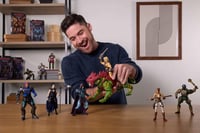 Akčná figúrka Skeletor z filmu Masters of the Universe Chronicles 2026 – Zberateľská figúrka MOTU 18 cm – Zloduch s palicou Havoc Staff JKJ23 2