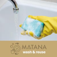 MATANA 20 kom Plastični tanjuri sa zlatnim rubom, višekratni tanjuri za zabave 26 cm 8