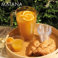 Matana 6 db-os 1,5 literes erős műanyag kancsó szett - Koktél kiöntő partikra, rendezvényekre - Többször használható italadagoló 5