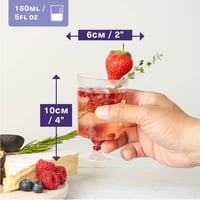 MATANA Elegáns Műanyag Borospohár Szett 50db, 200ml - Átlátszó, Törhetetlen - Újrahasznosítható - Partikra, Rendezvényekre, Piknikekre

AI:  2