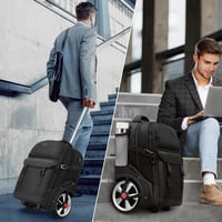 MATEIN 17.3" gurulós hátizsák 50L USB töltővel vízálló utazási táska 7