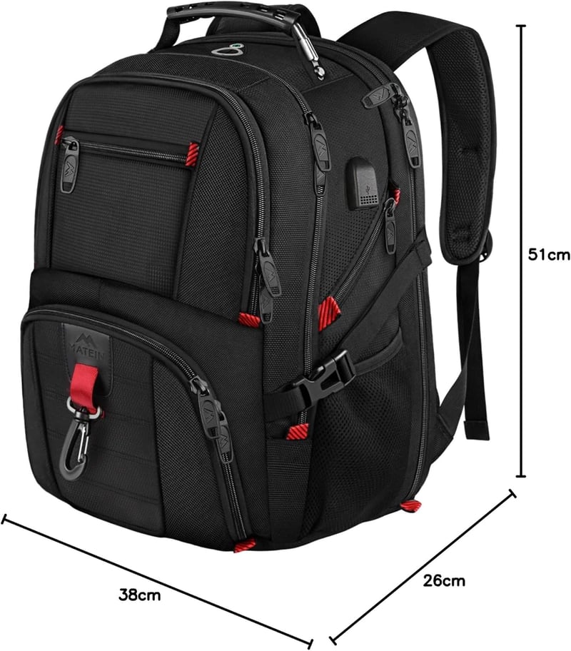 MATEIN Laptop Hátizsák Férfi Iskolai Backpack Fiúk Tinédzserek