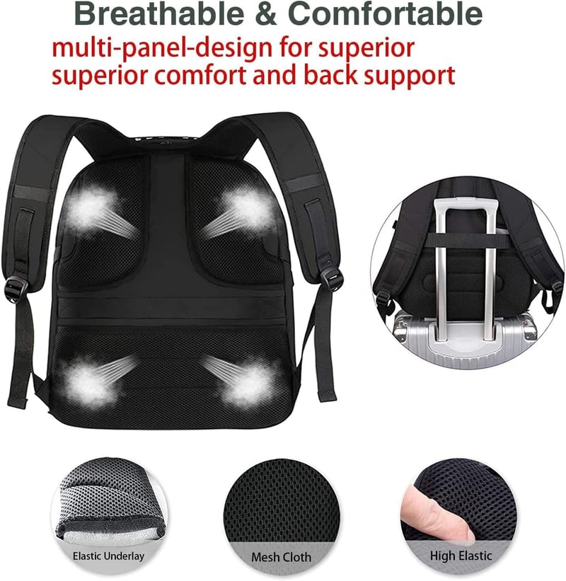 MATEIN Laptop Hátizsák Férfi Iskolai Backpack Fiúk Tinédzserek