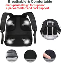 MATEIN Laptop Hátizsák Férfi Iskolai Backpack Fiúk Tinédzserek 3