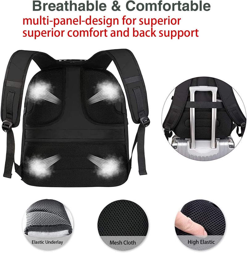 MATEIN Laptop Hátizsák Férfi Iskolai Backpack Fiúk Tinédzserek