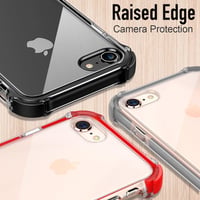 MATEPROX Shield Series iPhone SE/7/8 Ütésálló Védőtok Piros - red 7