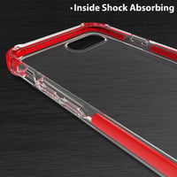 MATEPROX Shield Series iPhone SE/7/8 Ütésálló Védőtok Piros - red 5