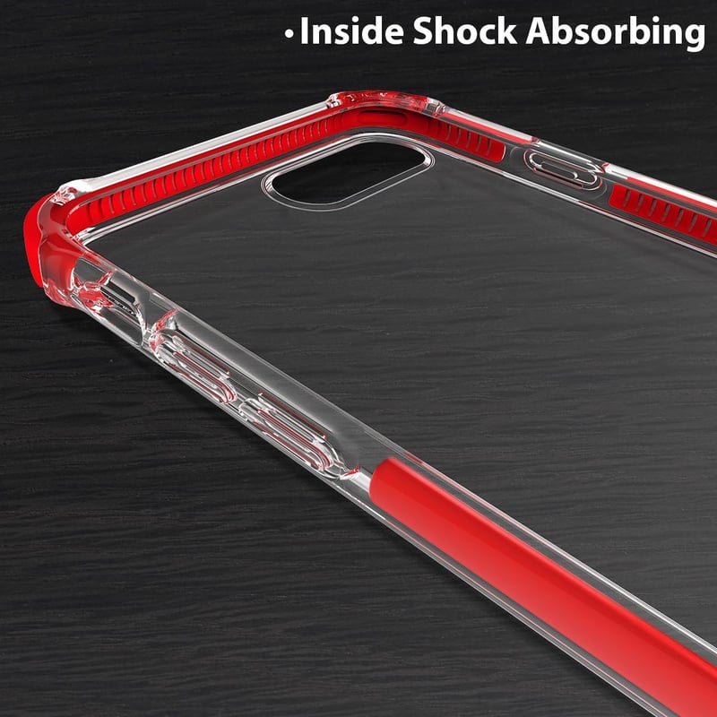 MATEPROX Shield Series iPhone SE/7/8 Ütésálló Védőtok Piros - red