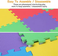 Matravance 20 darabos extra vastag puzzle fitness szőnyeg gumizott edzőmatrac 4