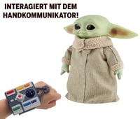 Plyšová hračka Mattel Disney Star Wars The Child Baby Yoda so zvukom a pohybom, 28 cm – Interaktívna hračka zo seriálu The Mandalorian, od 3 rokov, GWD87 3