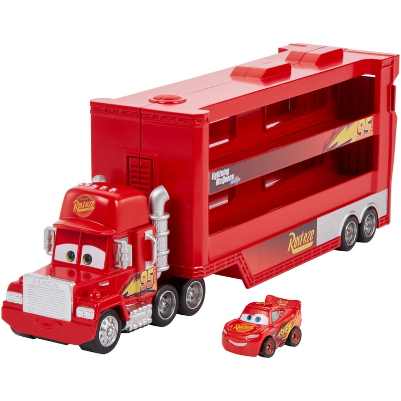 Mattel Disney Verdák Mini Racers járműszállító transporter - 4 éves kortól