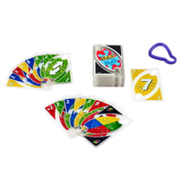 Mattel Games UNO H2O To Go P1703 vodoodolná kartová hra s karabínou – pre 2-10 hráčov, od 7 rokov, na pláž a cesty 2