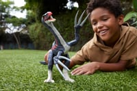 Akčná figúrka dinosaura Mattel Jurassic World Chaos Theory Therizinosaurus so zvukom JCG17 2