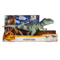 Figurină Dinozaur Mattel Jurassic World Dominion Giganotosaurus - Mandibulă Mobilă, Sunete de Răgnet și Funcție AR, de la 4 ani, GYW86 6