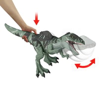 Figurină Dinozaur Mattel Jurassic World Dominion Giganotosaurus - Mandibulă Mobilă, Sunete de Răgnet și Funcție AR, de la 4 ani, GYW86 4