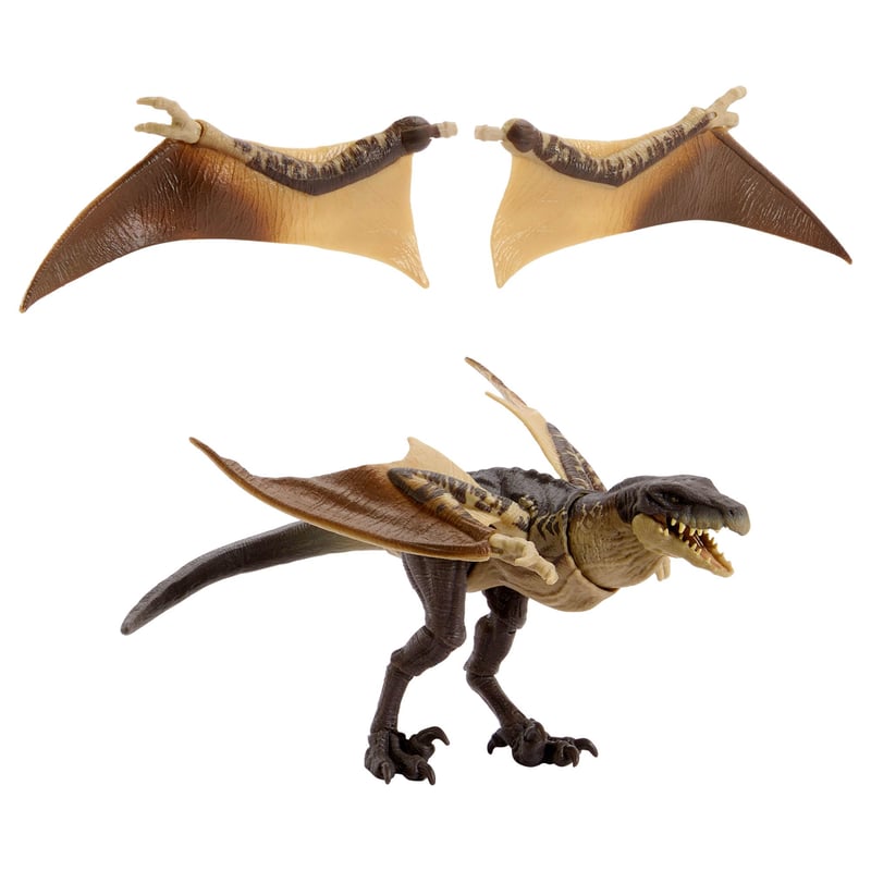 Mattel Jurassic World Hammond Collection Mutadon figúrka dinosaura – realistické oči, pohyblivé kĺby a krídla, JKM90