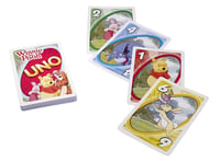 Kartová hra Mattel UNO Junior Macko Puf pre deti, 2 – 4 hráči, od 7 rokov 2