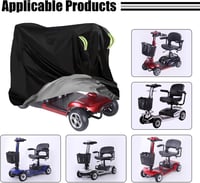 MaxAwe Elektromos Roller Takaró 140x66x91cm Vízálló Oxford Védőhuzat 3
