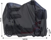 MaxAwe Elektromos Roller Takaró 140x66x91cm Vízálló Oxford Védőhuzat 2