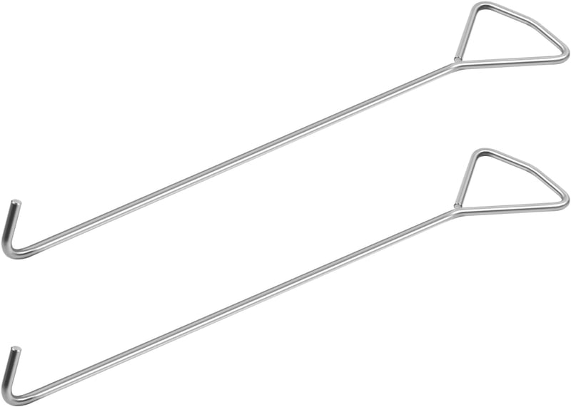 MaxAwe Rozsdamentes Acél Csatornatető Emelő Kampó Szett - 2 db 60 cm-es Víznyelő Fedél Nyitó Eszköz Aknafedél Emelőhöz

AI: I've created a H