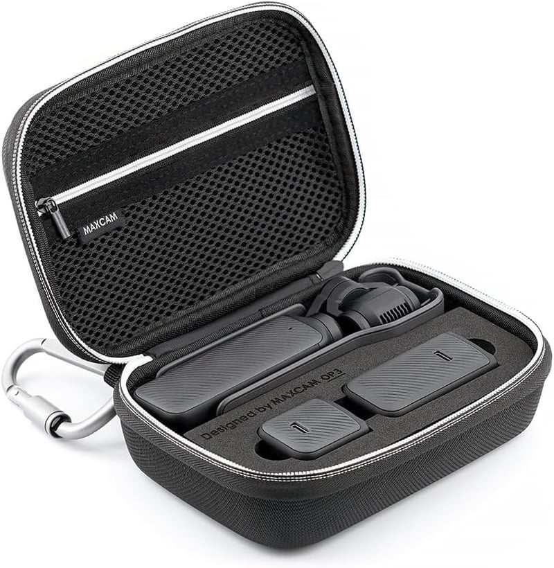 Husă de transport MAXCAM pentru camera DJI Osmo Pocket 3, geantă de protecție compatibilă pentru călătorii