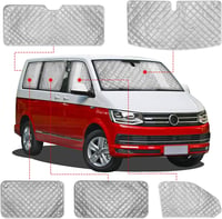 MaxEarn Hővédő Szőnyeg Szett VW T5/T6 fülkéhez - 8 részes 2