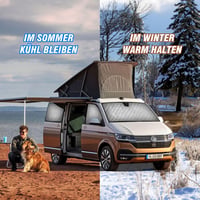 MaxEarn Hővédő Szőnyeg Szett VW T5/T6 fülkéhez - 8 részes 6