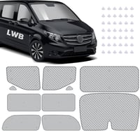 MaxEarn Vito II W639/Viano 2003-2014 Hővédő Szélvédő Napellenző Szett 10db 1