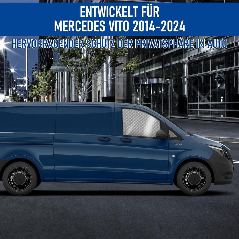 MaxEarn Vito III W447/Viano 2014-2024 Hővédő Napellenző Szett 10db