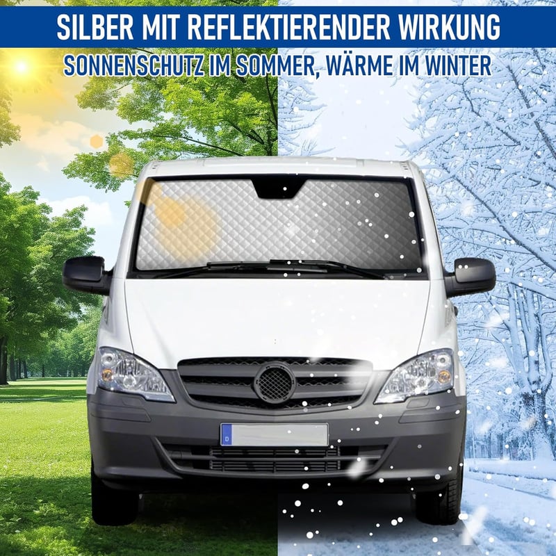 MaxEarn Vito III W447/Viano 2014-2024 Hővédő Napellenző Szett 10db