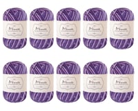 Maxee fire pentru lucru manual 10x50 g, fir de croșetat, fir acrilic cu tranziție de culoare pentru tricotat și croșetat, multicolor, moale 1