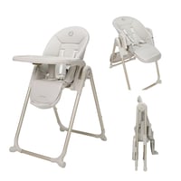 Maxi-Cosi Ava2 hranilica za bebe, 0-3 godine (do 15 kg), Sklopiva, 5 položaja nagiba, 6 visina, lagana 9,45 kg, 2 kotača, Elegance Beige 1
