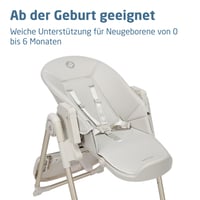Maxi-Cosi Ava2 hranilica za bebe, 0-3 godine (do 15 kg), Sklopiva, 5 položaja nagiba, 6 visina, lagana 9,45 kg, 2 kotača, Elegance Beige 3