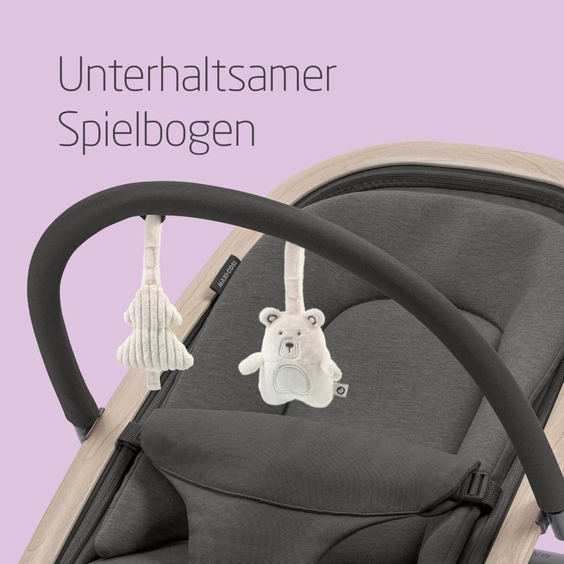 Maxi-Cosi Kori 2in1 Babafotel Játékhíddal, 0-2 Év, 15 kg-ig