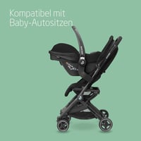 Maxi-Cosi Lara2 Babakocsi 0-22kg Könnyű Kompakt Összecsukható Fekete 6